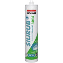 Silirub MA Silicone pierre naturelle 300ml noir SOUDAL (Par 15)