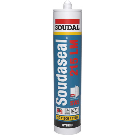 Mastic d'étanchéité Soudaseal 215 gris SOUDAL (Par 12)
