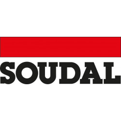 Silirub 2 Silicone neutre 300ml noir SOUDAL (Par 15)