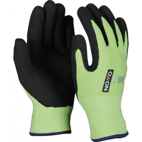 Gants de protection enfant Junior vert 8-10 ans