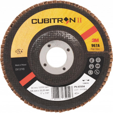 Disque à lamelles 967A125mm K 40 gerade 3M