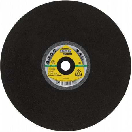 Disque de coupe A924R 356x4x20mm Klingspor