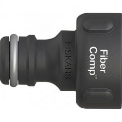 Raccord de robinet G1/2 (21mm) Fibre (Par 12)