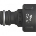 Raccord de robinet G1/2 (21mm) Fibre (Par 12)