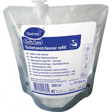 Nettyant toilette Soft Care 300ml (Par 12)
