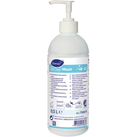 Lotion pour le lavage des mains Soft Care Wash 05 L (Par 10)