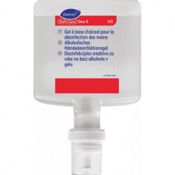 Gel Désinfection des mains Soft Care Des E 1,3 L Cartouche (Par 4)