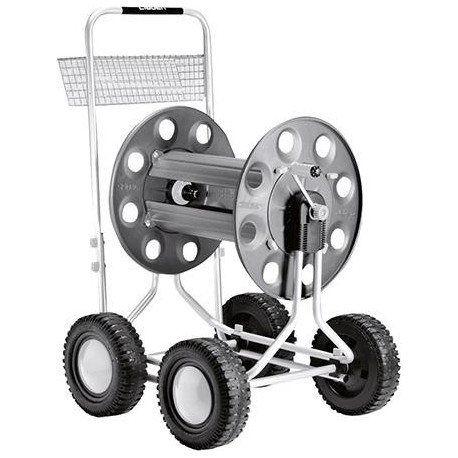Chariot dévidoire tuyau métal Jumbo 165m 1/2 o. 75m 3/4
