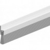 Joint bas de porte alu IBS 40 250cm Hauteur de la brosse 20mm