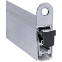 Joint de bas de porte automatique EllenMatic Brush 833 mm avec support de montage
