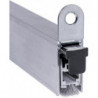 Joint de bas de porte automatique EllenMatic Brush 1083 mm avec support de montage