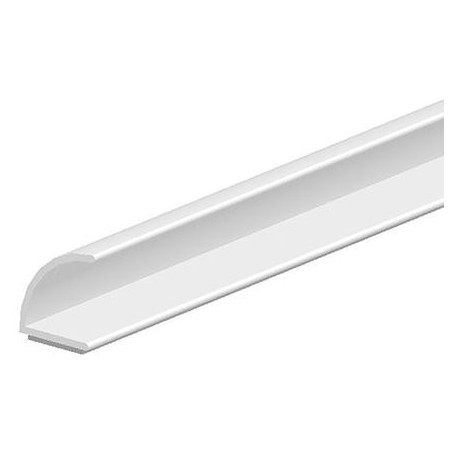 Joint porte 25m - Joint en V auto-adhésif- 1024T transparent - 7mm x H 8mm Silicone