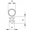 Joint porte 25m forme 104 f. 3mm Ř 6mm Silicone