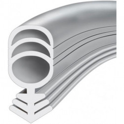 Joint de feuillure d'ouvrant UNIVESEAL 25m noir Plus pour fenętres et portes TPE