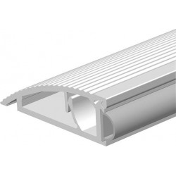 Rail d'arręt de porte AKW Alu si 63 x 20 x 1000mm