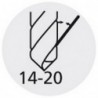 Foret hélicoïdal à queue cylindrique, en acier à coupe rapide, type H, DIN 338, surface sans revêtement, Ø h8 : 12,00 mm, Long. totale 151 mm