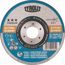 Meule CERABOND 230x7mm CA24Q-BFK Tyrolit