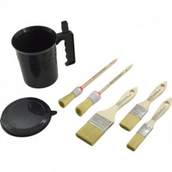 Set outillage peinture - Pinceau + seau