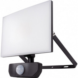 Projecteur LED ECO 10S 10W anthracite avec détecteur de mouvement