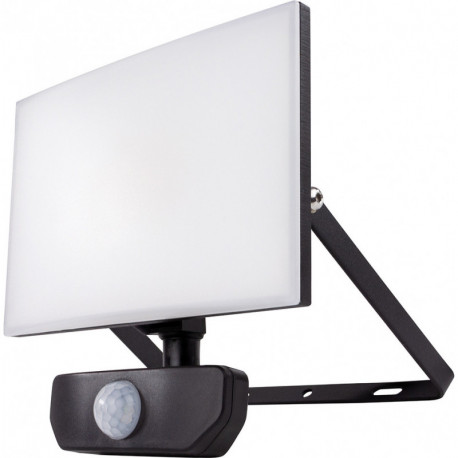 Projecteur LED ECO 10S 10W anthracite avec détecteur de mouvement