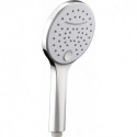 Pommeau de douche Luba trois chrome blanc
