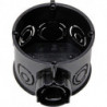 Boite commutateur prise ISO 60 mm Ø 45 mm noir profond (Par 25)