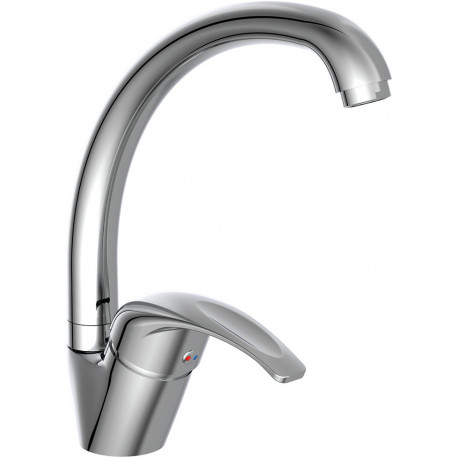 Robinet d'évier chromé HD Diziani