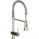 Robinet d'évier HD CORNWALL aspect acier inoxydable