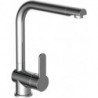 Robinet d'évier HD RIO look en acier inoxydable