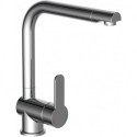 Robinet d'évier chrome RIO HD / noir