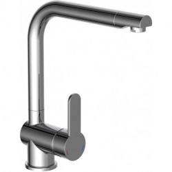 Robinet d'évier HD RIO look en acier inoxydable / Sis.