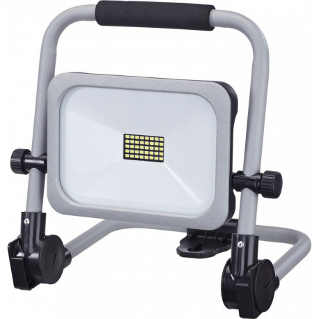 Projecteur BAtterie 20W lumineux IP54 argent avec support