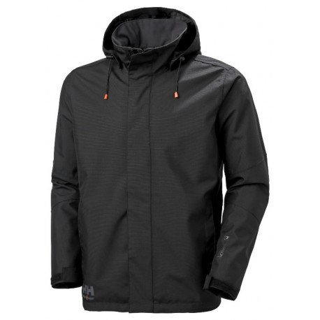 Veste Shell Jacket Oxford. Taille S. noir Helly Hansen