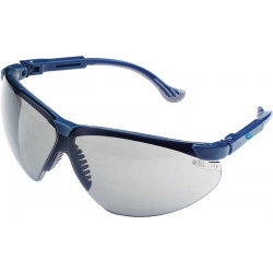 Lunettes de protection XC EN 166-1FT branches bleues, verres transparents polycarbonate HONEYWELL