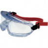 Lunettes de protect. à vision intégrale V-MAXX EN 166 monture bleue, verres transparents polycarbonate 10 pièces/UE HONEYWELL (Par 10)