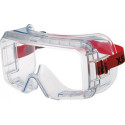 Lunettes de protect. à vision intégrale Vistamax VX EN 166 monture bleue, verres plast.transp. PVC, polycarbonat HONEYWELL