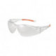 Lunettes de protection 513 EN 166, EN 170 FT K branches orange transp., verres transp. polycarbonate UNIVET