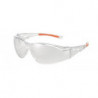 Lunettes de protection 513 EN 166, EN 170 FT K branches orange transp., verres transp. polycarbonate UNIVET