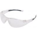 Lunettes de protection A800 EN 166-1FT branches transparentes, verres transp. polycarbonate HONEYWELL
