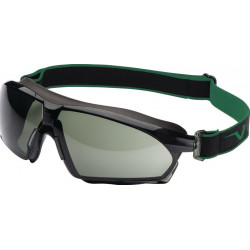 Lunettes de protect. à vision intégrale 625 EN 166 EN 170 EN 172 monture gris fo