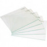 Verre de rechange verre, incolore pour masque de soudage (Par 100)
