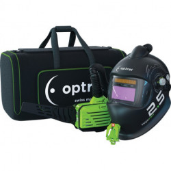 Cagoule de protection pour soudeur Vegaview 2.5 avec protections respiratoires à ventil. 90 x 110 mm OPTREL