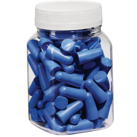Bouchons antibruit SAFELINE II EN 352-2 SNR 34 dB 50 paires/boîte en plastique PROMAT (Par 5)