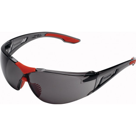 Lunettes de protection SVP-400 EN 166 branches grises verres gris teintés HONEY