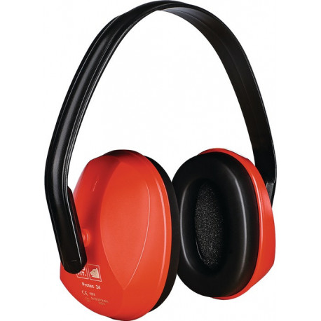 Protection auditive Protec 24 EN 352-1 SNR 24 dB arceau plastique réglable
