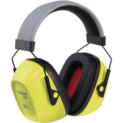 Protection auditive VeriShild HiVis EN 352 SNR 34 dB arceau serre-tête rembourré capsules réfléchissantes HONEYWELL