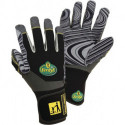 Gants anti-vibration amortisseur taille XL noir/gris élasthanne/EVA EN 388, EN 10819 catégorie EPI II LEIPOLD+DöhLE