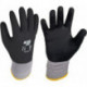 Gant Hit Flex V taille 9 noir tissu supp.3 fils gris ac mousse nitrile EN 388 catégorie EPI II ASATEX (Par 12)