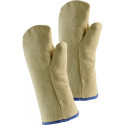 Gant de protection thermique Fauster avec isolation taille univers. tissu aramide naturel EN 388, EN 407 catégorie EPI III JUTEC