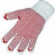 Gant taille 9 rouge EN 388 catégorie EPI II coton (intérieur)/Polyamide (extérieur) ASATEX (Par 12)